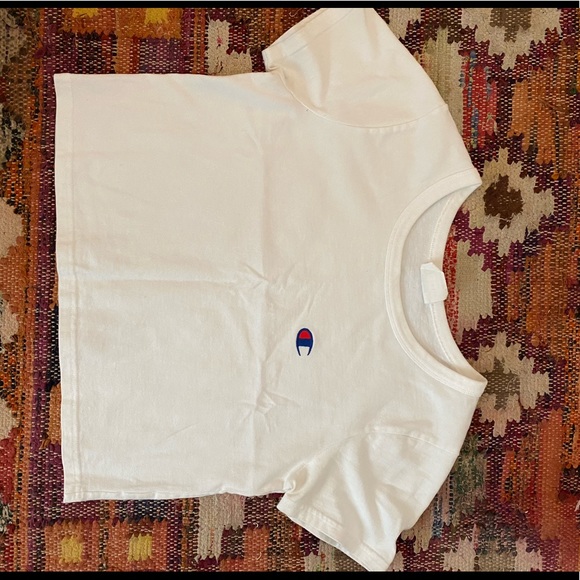 CHAMPION CROP TEE LOGO - Picture 1 of 3